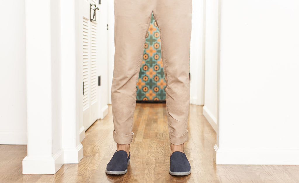 Classic Slip On Lime Navy - Rhea Footwear - 6