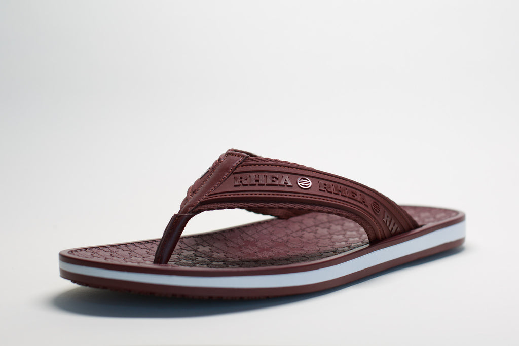 Vepo Sandals Burgundy - Rhea Footwear - 8