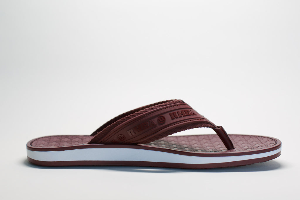 Vepo Sandals Burgundy - Rhea Footwear - 9