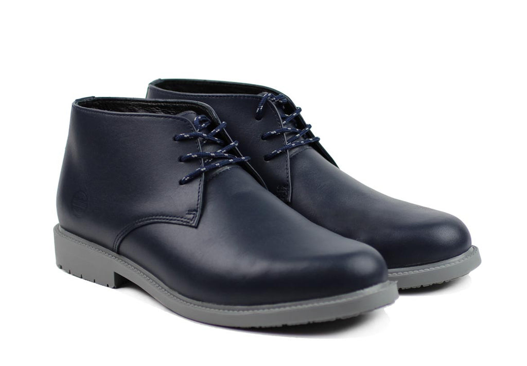 Classic Boots Metallic Blue - Rhea Footwear - 4