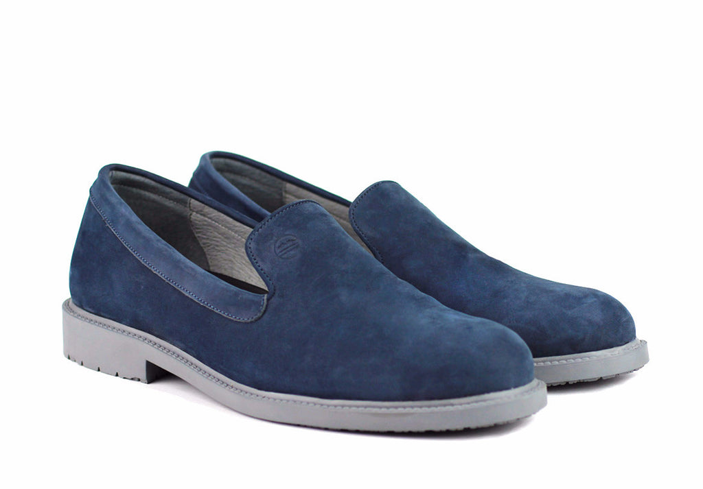 Classic Slip On Lime Navy - Rhea Footwear - 2