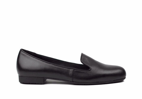 Classic Flats Pearl Black - Rhea Footwear - 1
