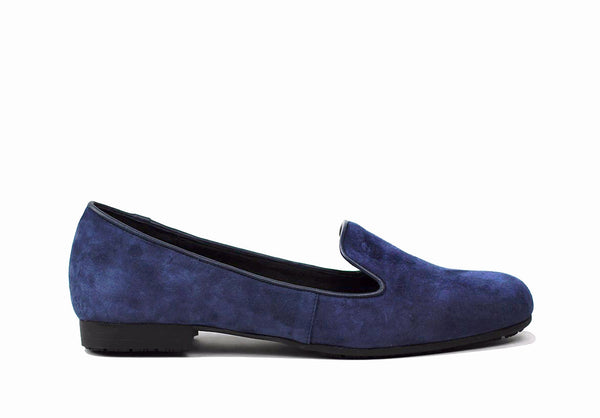 Classic Flats Sapphire Blue - Rhea Footwear - 1