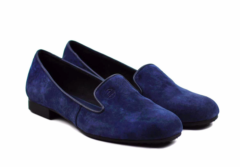 Classic Flats Sapphire Blue - Rhea Footwear - 2